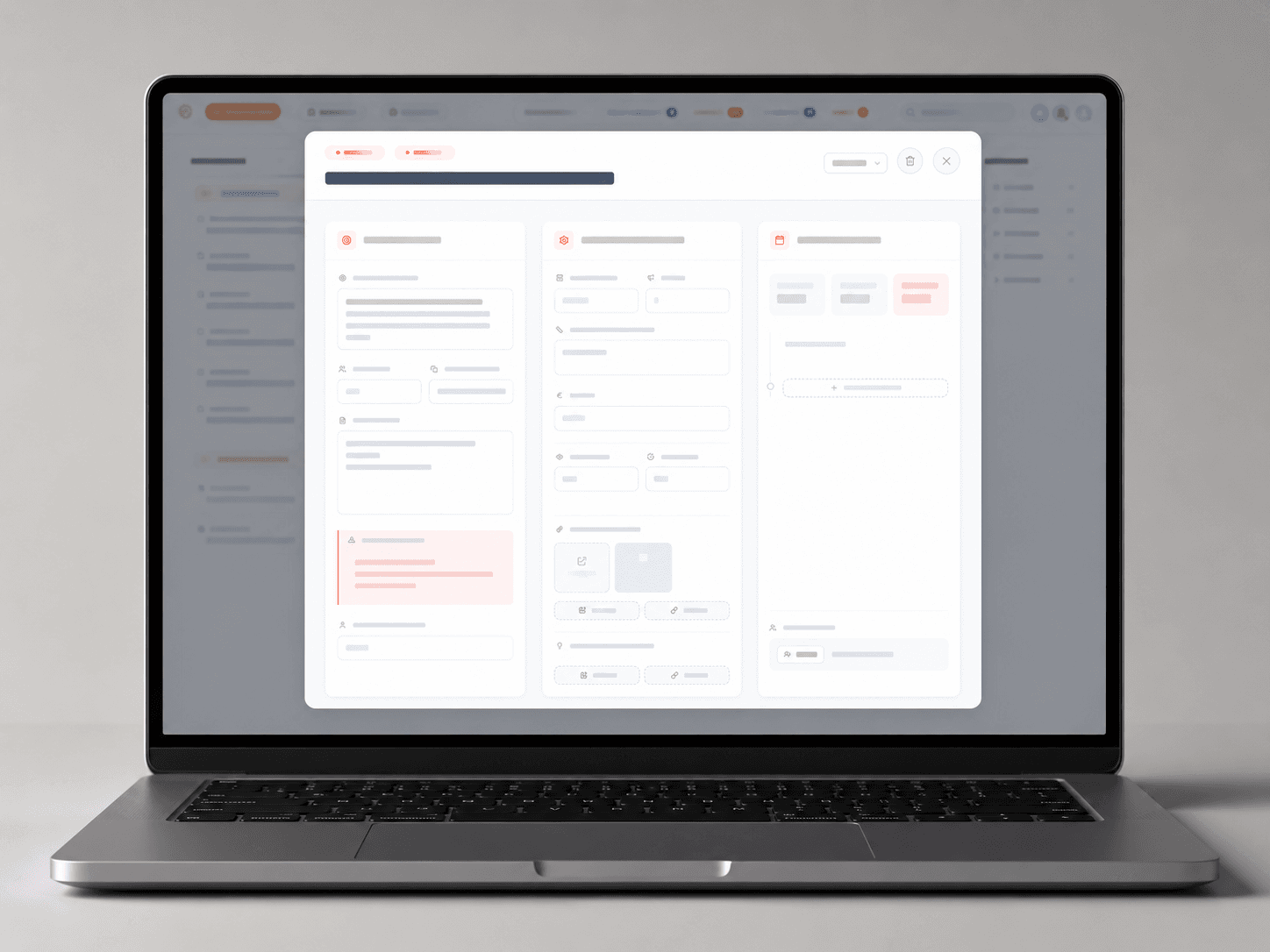 Creative Flows System — vue 1